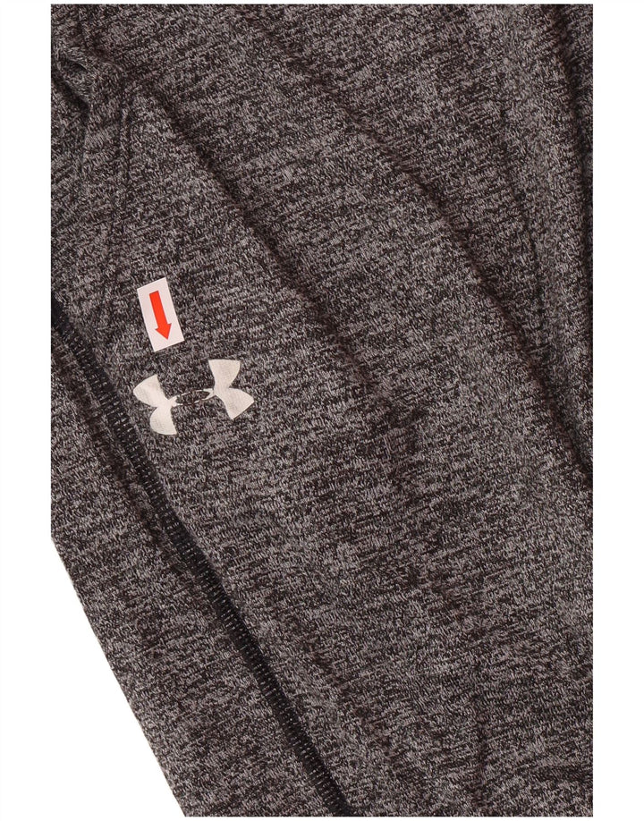 UNDER ARMOUR Damen Trainingshose Jogger UK 14 Mittelgrau gefleckt