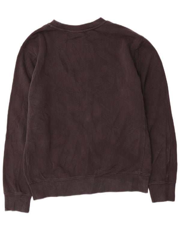 Nike Herren Sweatshirt Pullover Small Schwarz Baumwolle
