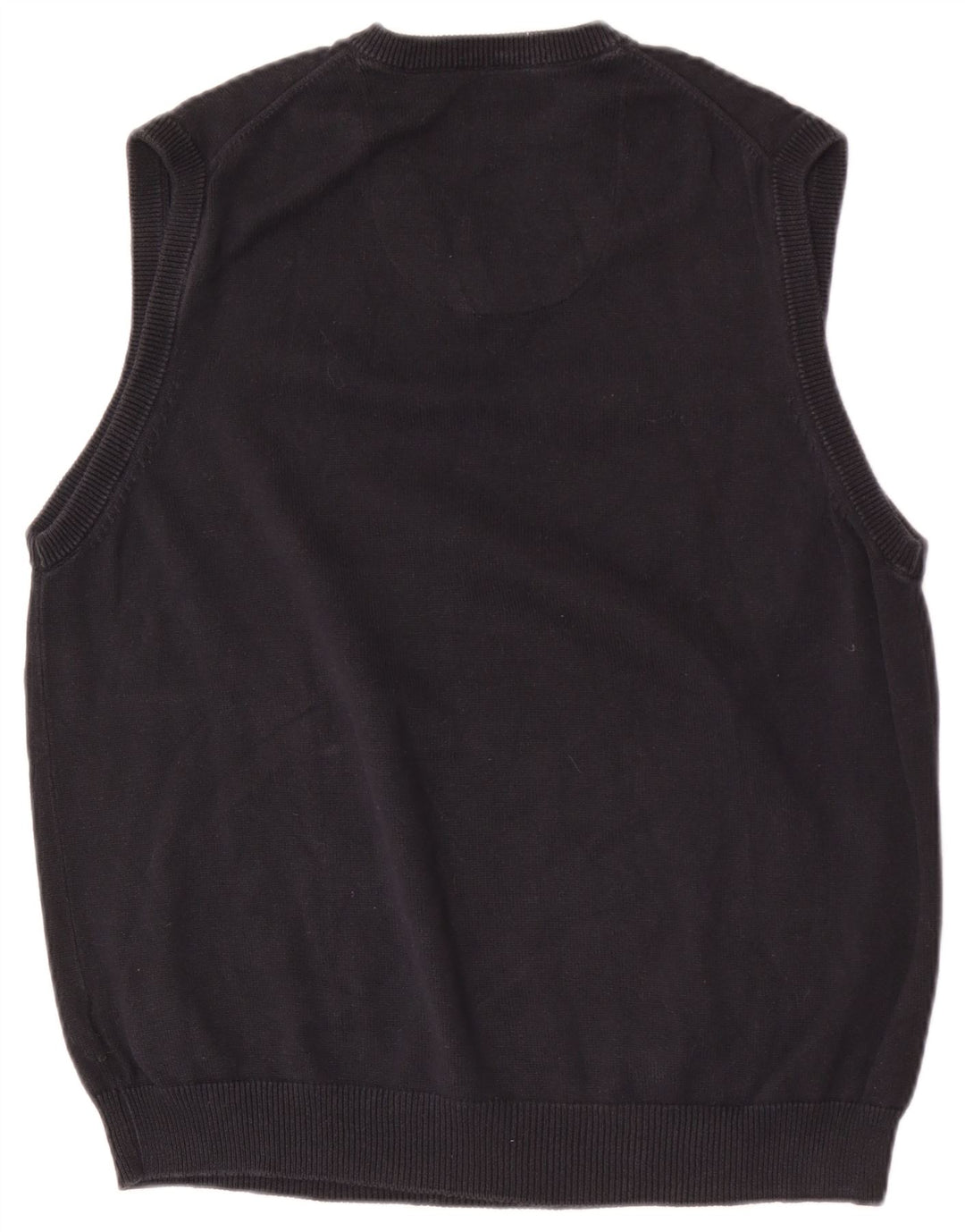 Marks & Spencer Herren-Tanktop mit normaler Passform, Größe L, Schwarz, Baumwolle