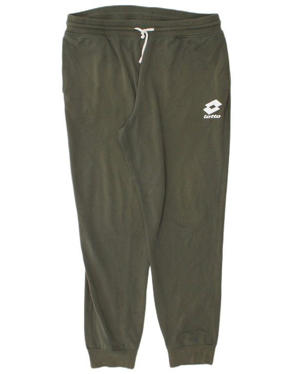 Lotto Mens Life's Tracksuit Trousers Joggers Large  Green