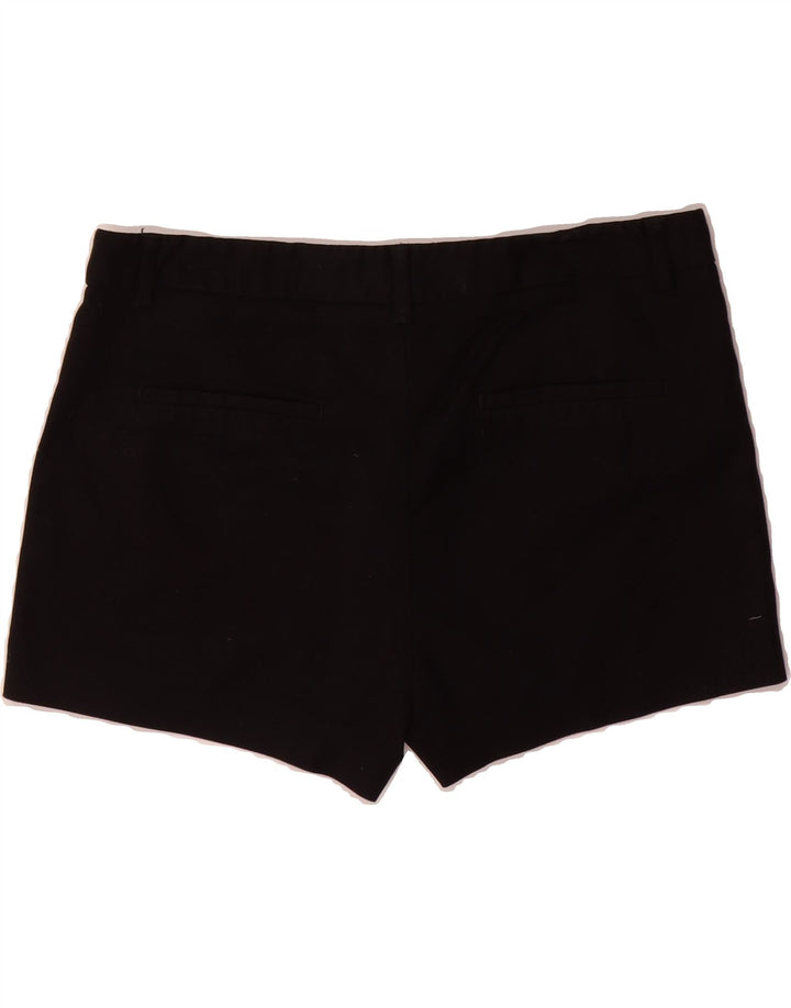 ZARA Womens Chino Shorts Medium W28 Black Cotton Vintage Zara and Second-Hand Zara from Messina Hembry 