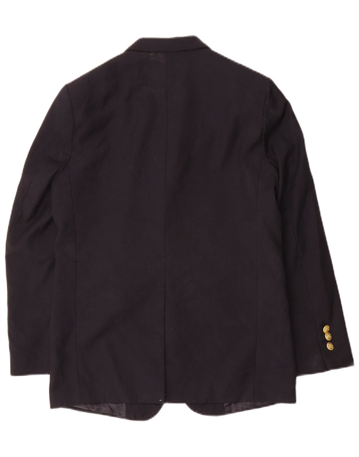 Nautica Jungen-Blazerjacke mit 2 Knöpfen, 13–14 Jahre, schwarzes Polyester