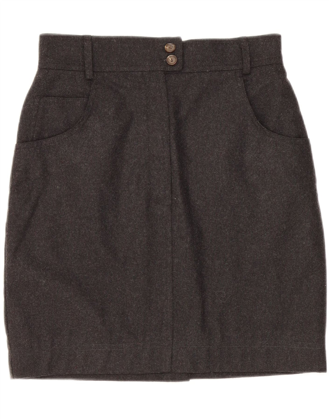 PRISMA Womens Pencil Skirt IT 42 Medium W26 Grey Vintage Prisma and Second-Hand Prisma from Messina Hembry 