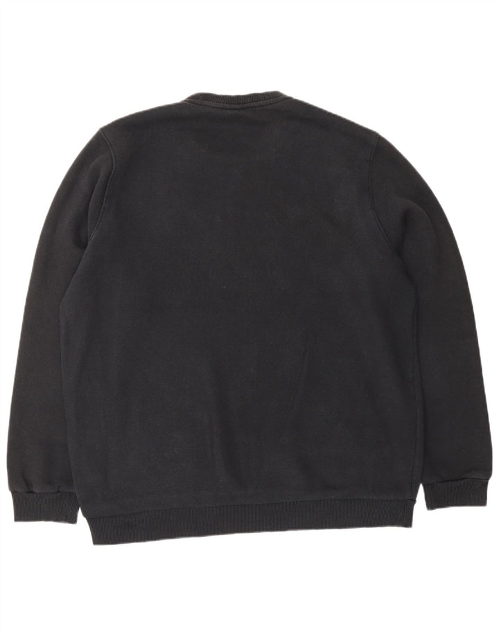 FILA Mens Sweatshirt Jumper Large Black