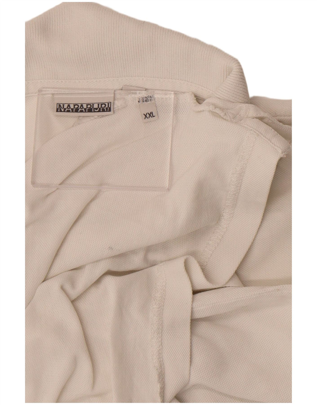 Napapijri Herren Poloshirt 2XL Weiß