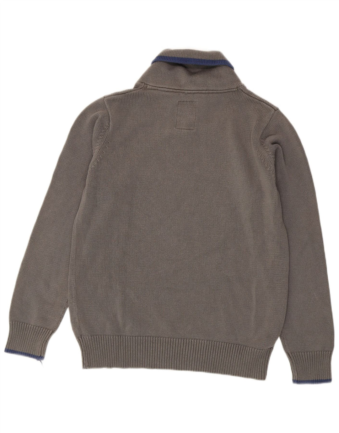 G-Star Herren-Pullover mit Schalkragen, XL, graue Baumwolle