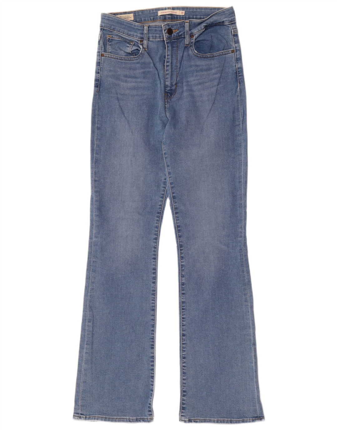 Levi's Damen 725 High Rise Bootcut Jeans W29 L32 Blau