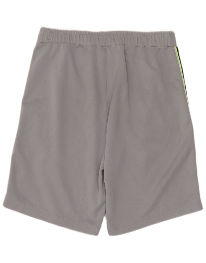 Nike Herren-Sportshorts mit Grafik, mittelgraues Farbblock-Polyester