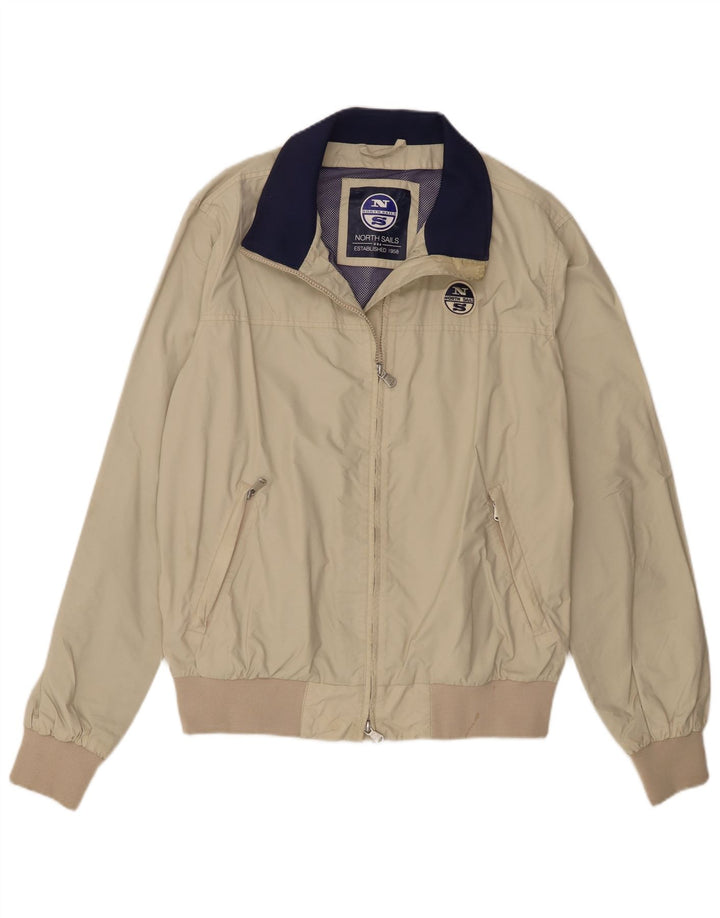 North Sails Damen Bomberjacke UK 18 XL Beige Polyamid