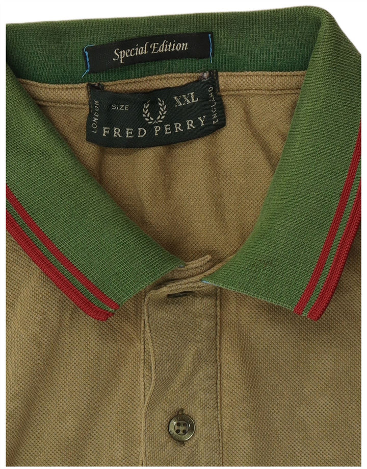 FRED PERRY Poloshirt für Jungen, 15–16 Jahre, 2XL, Khaki