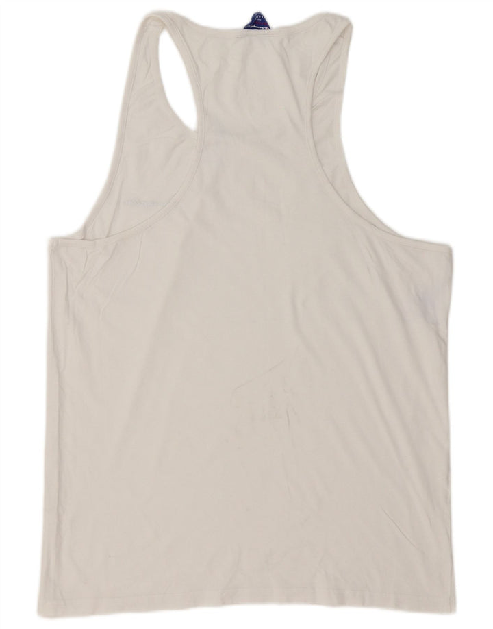 Champion Herren-Trägershirt, Größe L, Weiß