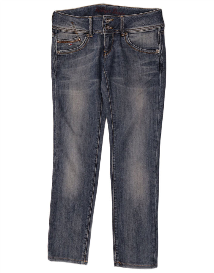 Tommy Hilfiger Damen Slim Jeans W30 L29 Blaue Baumwolle