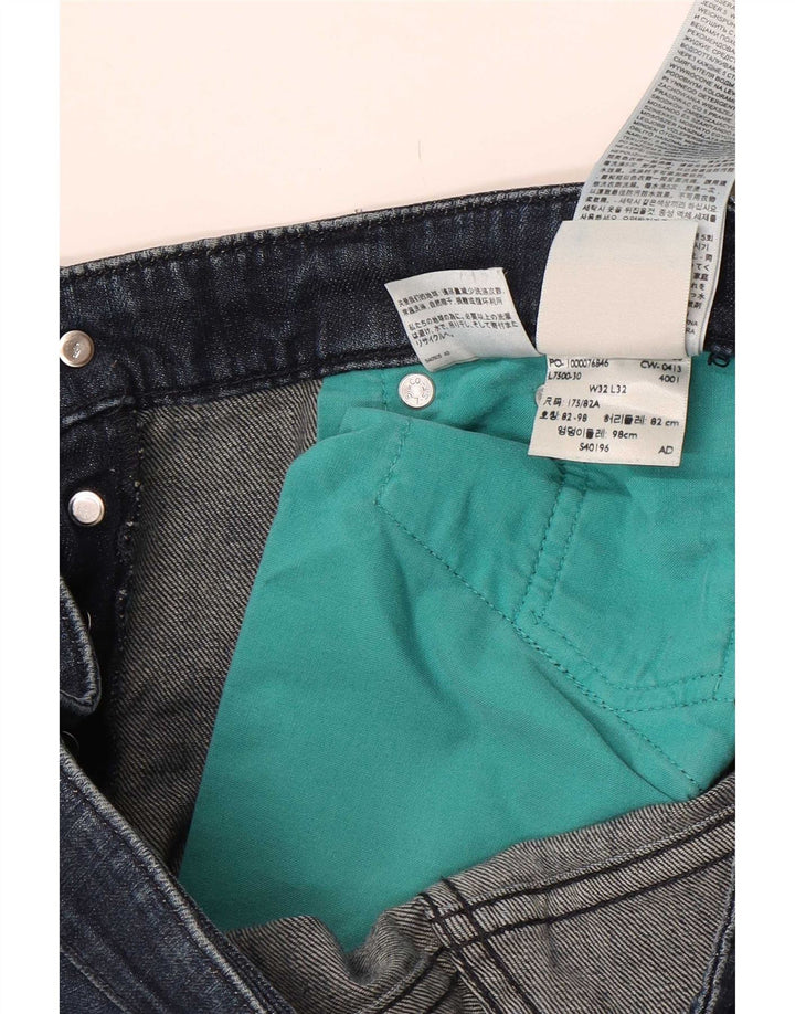 Levi's Herren Slim Jeans W32 L32 Blaue Baumwolle