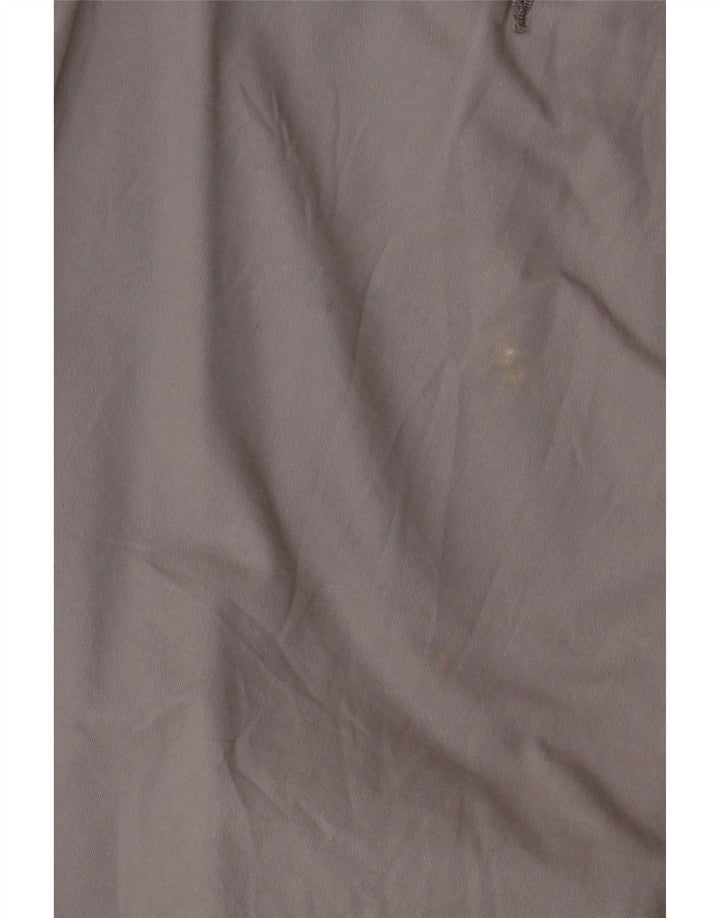 TOMMY HILFIGER Herren Chino Shorts W36 Große graue Baumwolle