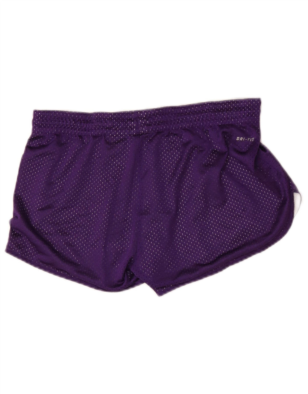 Nike Damen Dri Fit Sport Shorts US 4/6 Small Lila Polyester