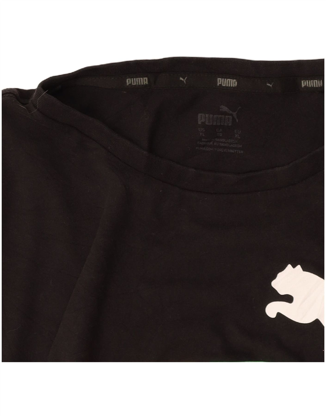 PUMA Herren Graphic T-Shirt Top XL Schwarz