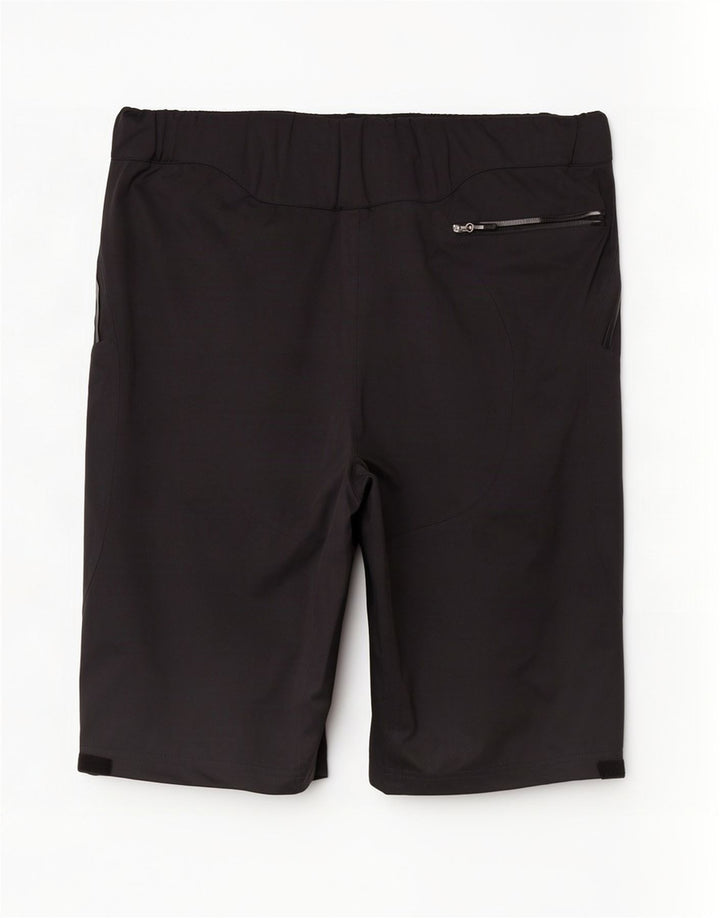 Grafische Wander-Cargoshorts für Herren W32 Mittelschwarzes Polyester