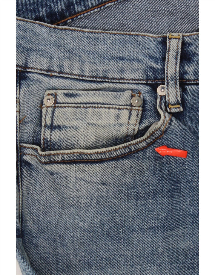 Slim-Jeans für Herren von Zara, Größe 42, L, W32, L31, Blau