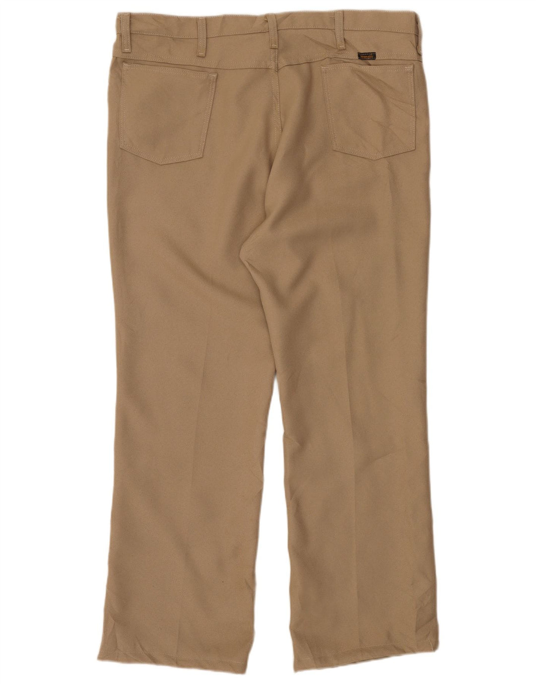 Wrangler Herren gerade Freizeithose W40 L29 Beige Polyester