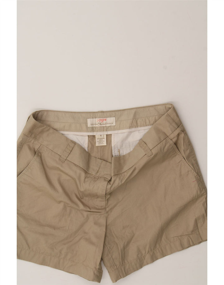J. CREW Womens Broken In Chino Shorts US 6 Medium W30  Beige Cotton Vintage J. Crew and Second-Hand J. Crew from Messina Hembry 