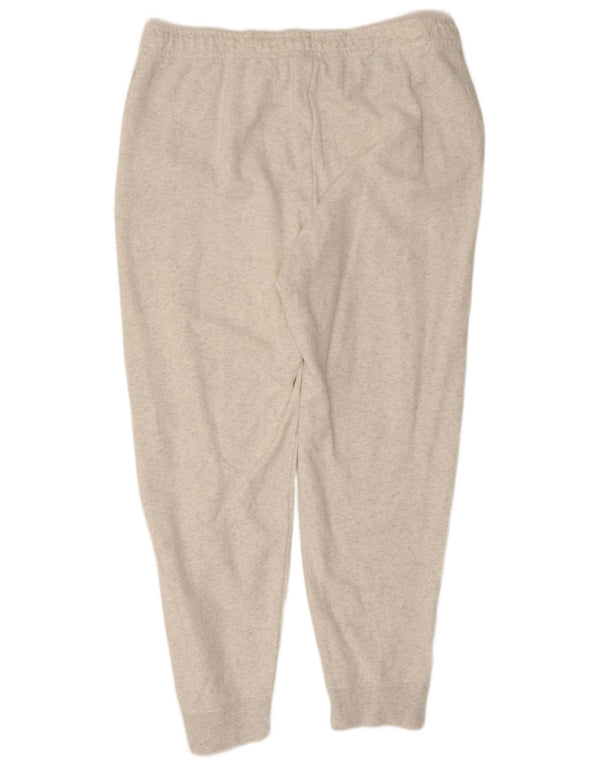 Nike Damen Trainingshose Jogger UK 18 XL Grau gefleckte Baumwolle