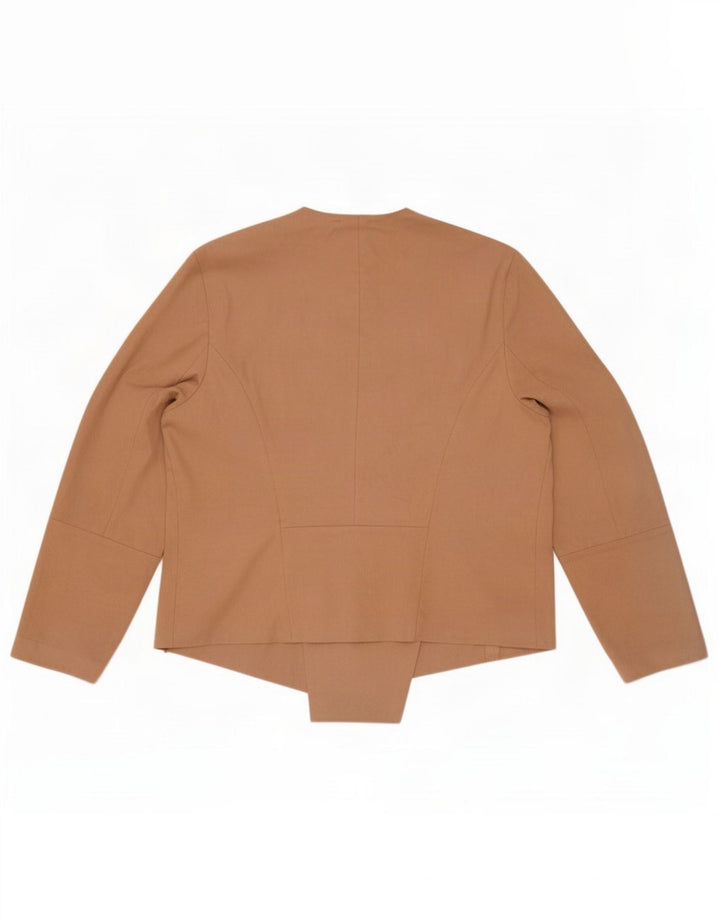 Marks & Spencer Offenes Damen-Cardigan-Oberteil UK 18 XL Beige Polyester