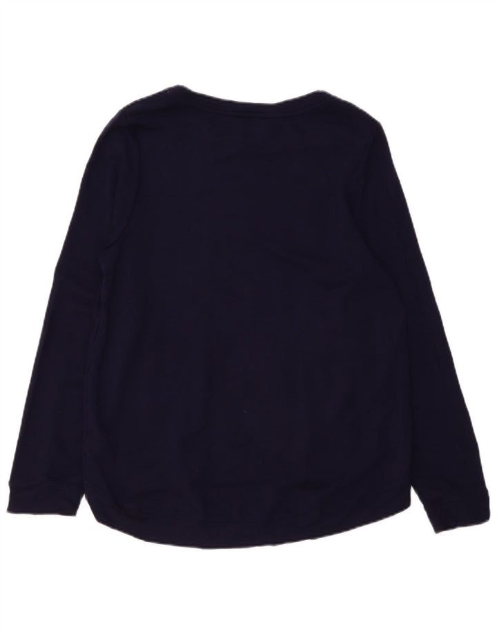 Oasis Damen-Sweatshirt mit Grafik, übergroß, Gr. 10, Marineblau