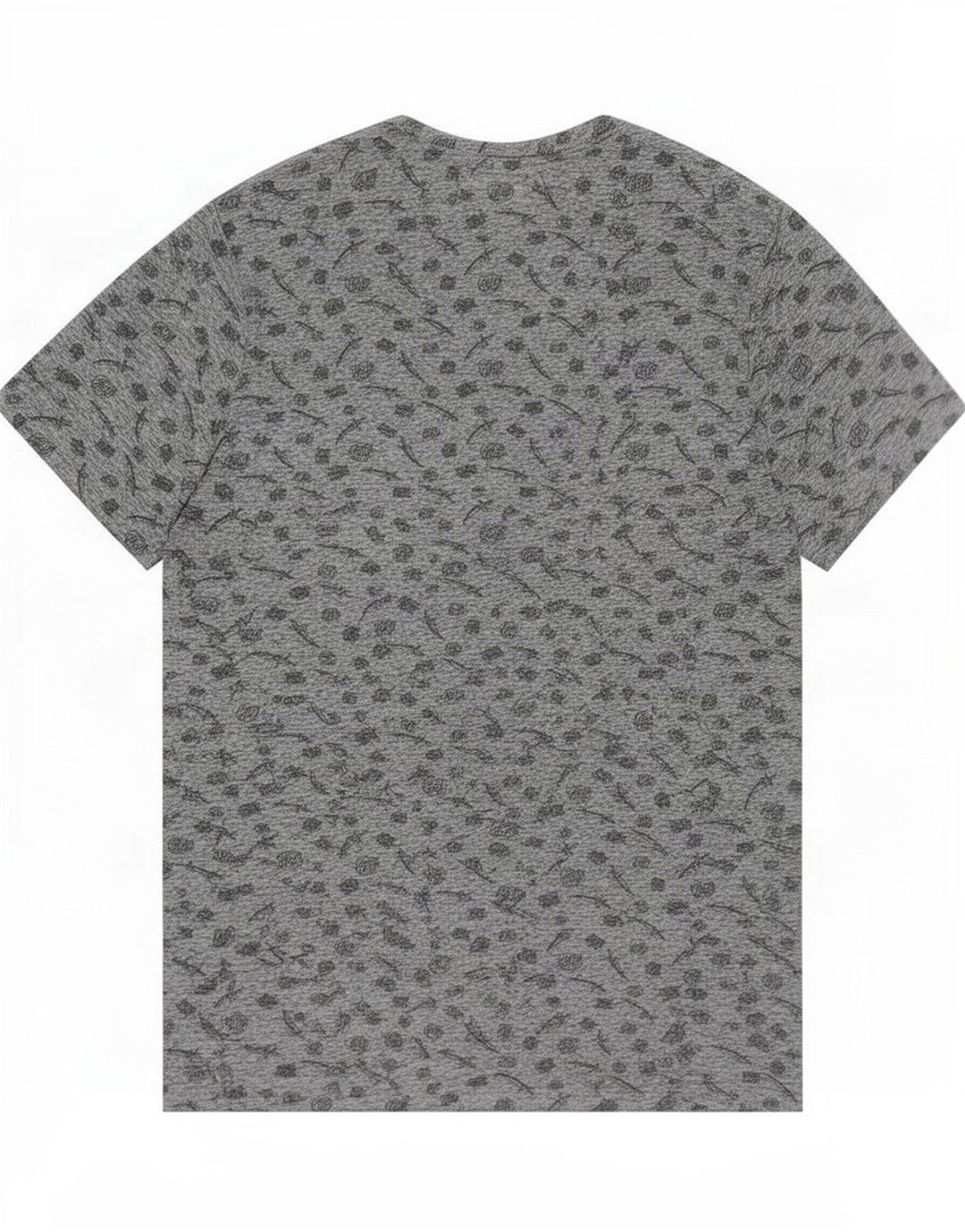 Santa Cruz Herren-T-Shirt mit Grafik, mittelgraues Polyester