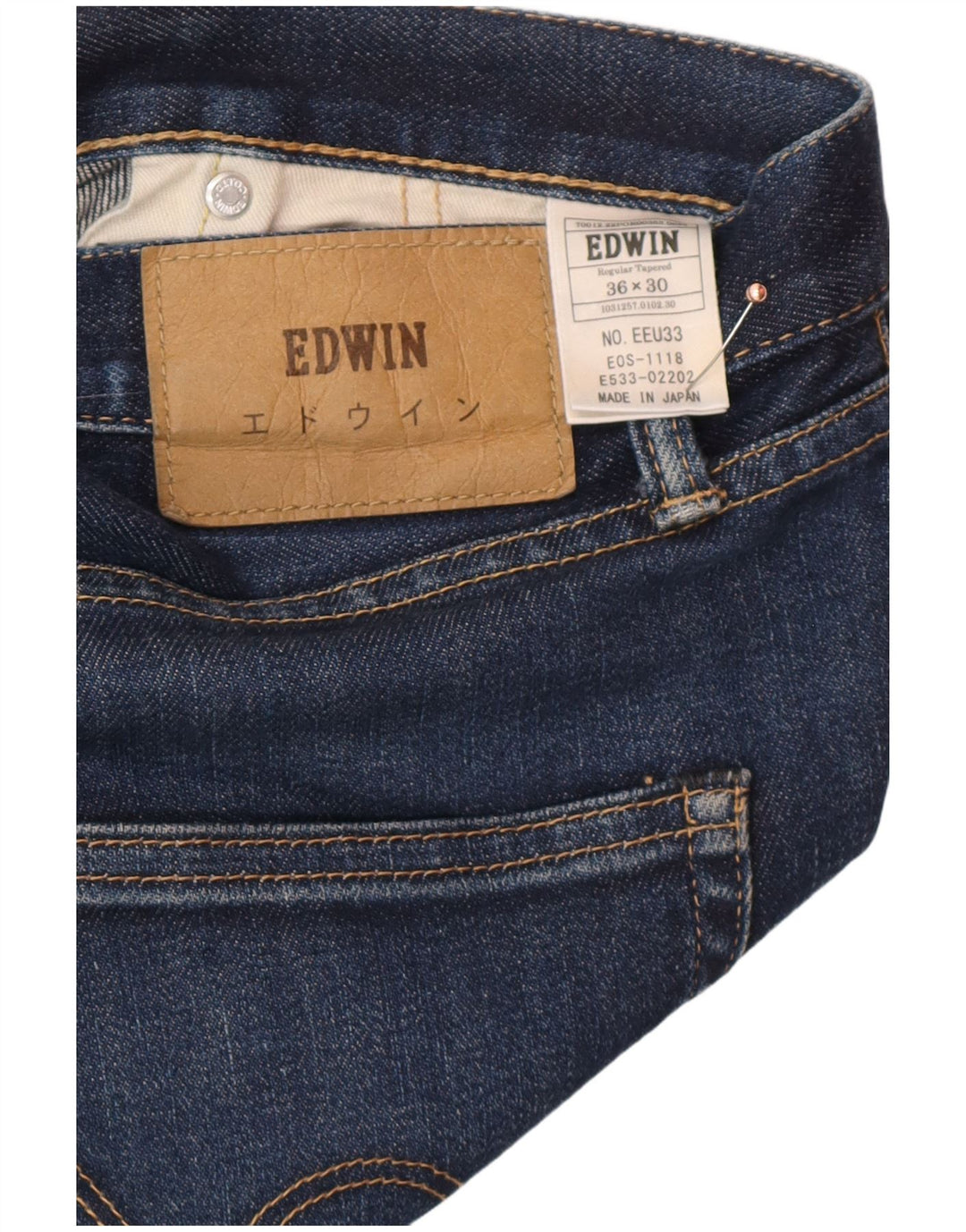 Regular Tapered-Jeans für Herren, Breite 36, Länge 30