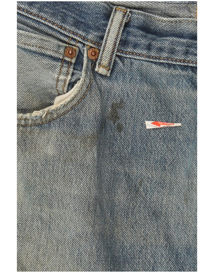 Levi's Herren 501 Straight Jeans W36 L29 Blaue Baumwolle