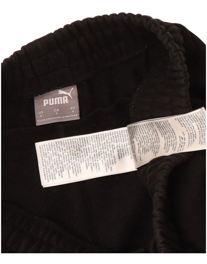 Puma Herren-Trainingshose, Jogginghose, Größe S, Schwarz, Baumwolle