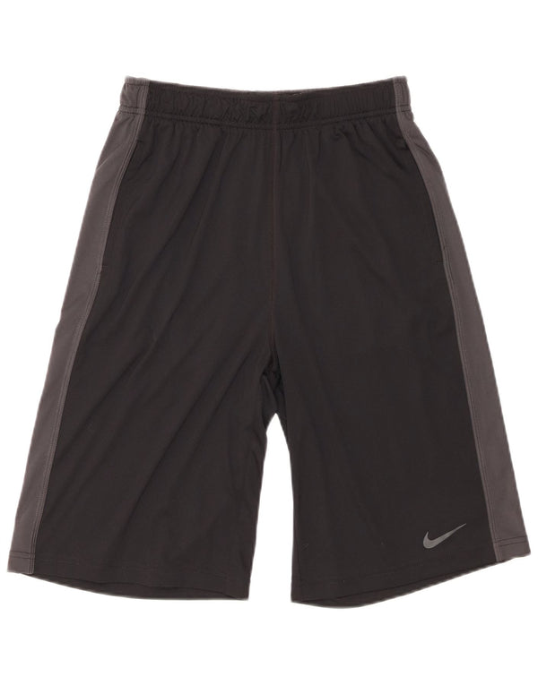 Nike Dri Fit Sportshorts für Jungen, 13–14 Jahre, XL, schwarzes Polyester