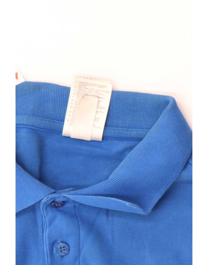 Adidas Herren Poloshirt 2XL Blau Baumwolle