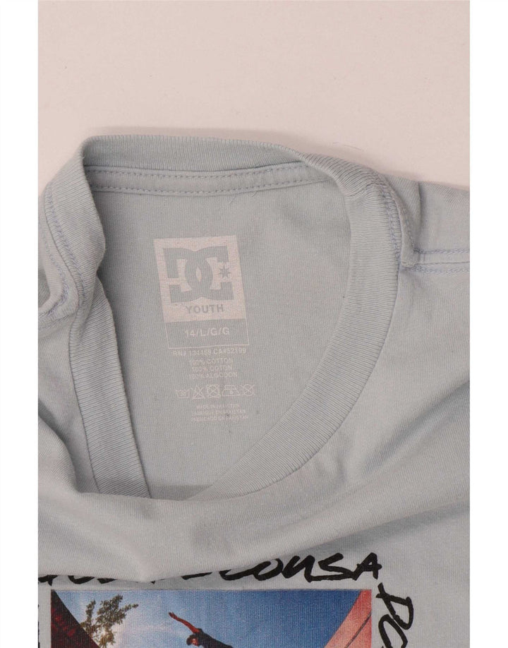 DC Grafik-T-Shirt für Jungen, 13–14 Jahre, Größe L, Grau, Baumwolle