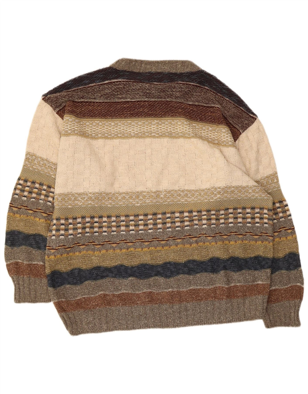 Fiume Damen IT 50 XL Mehrfarbig gestreifte Baumwolle