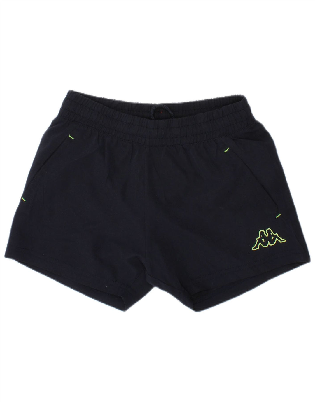 Kappa Jungen Graphic Sport Shorts 6-7 Jahre Marineblaues Polyester