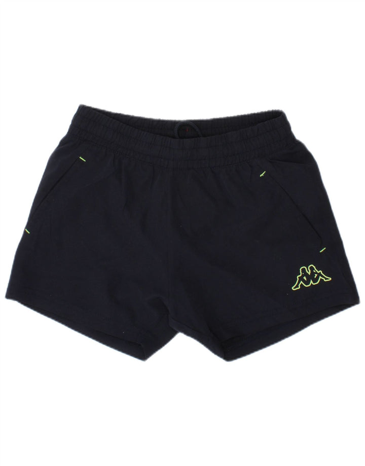 Kappa Jungen Graphic Sport Shorts 6-7 Jahre Marineblaues Polyester