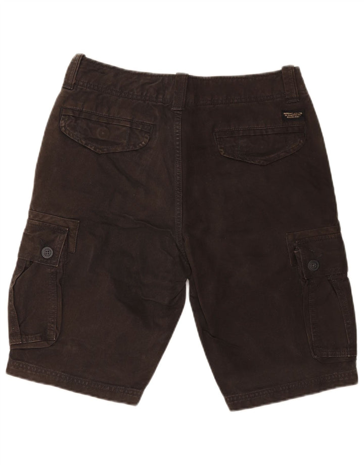Superdry Herren Cargoshorts W30 mittelbraune Baumwolle