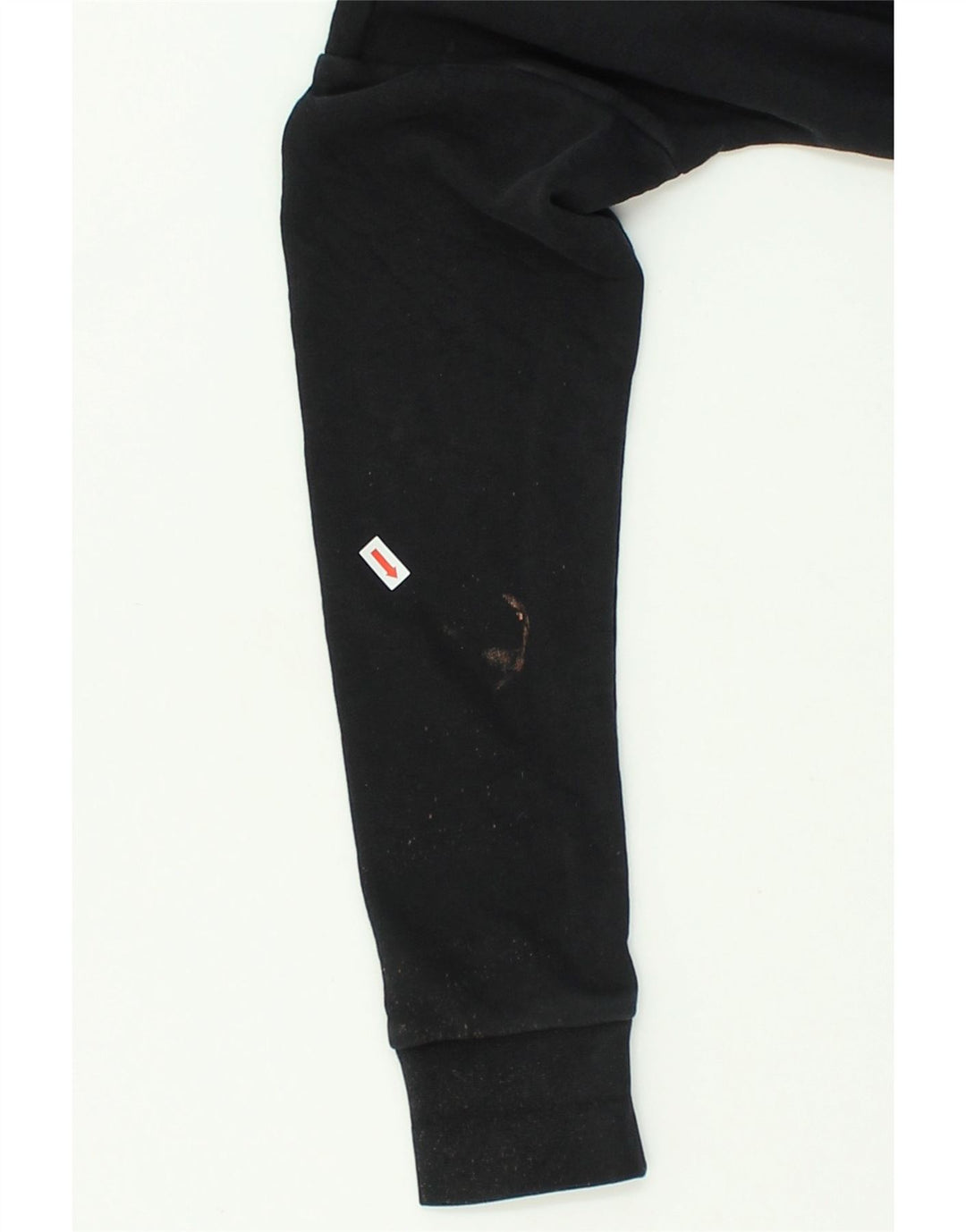 PUMA Womens Zip Hoodie Sweater UK 12 Medium  Black Cotton | Vintage Puma | Thrift | Second-Hand Puma | Used Clothing | Messina Hembry 