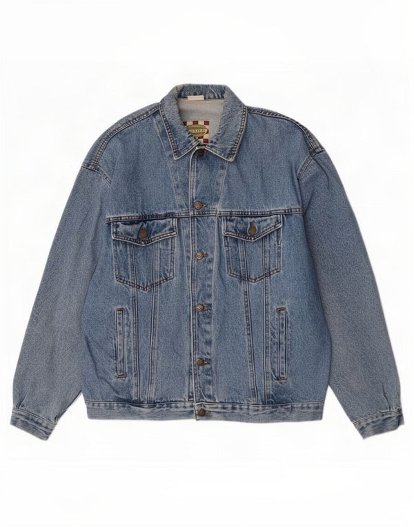 CLARK Herren Jeansjacke UK 42 XL Blau