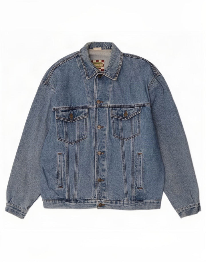 CLARK Herren Jeansjacke UK 42 XL Blau
