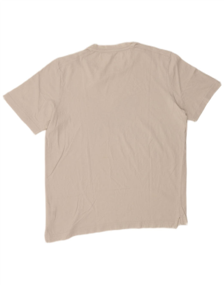 Puma Herren Grafik-T-Shirt-Oberteil aus mittelweißer Baumwolle