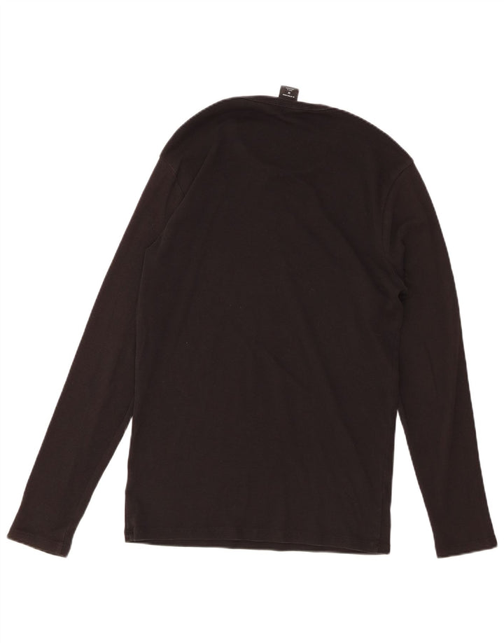 G-STAR Herren-Top, langärmelig, mittelschwarz, Baumwolle