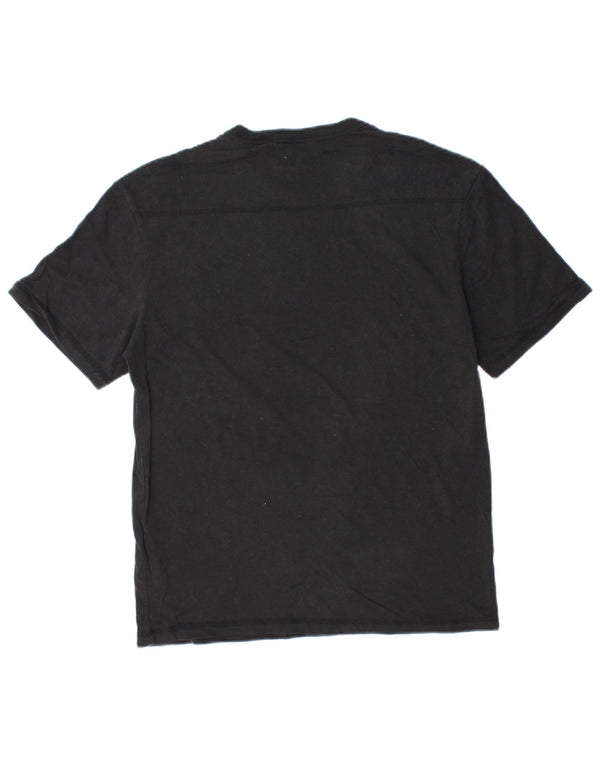 Jack & Jones Herren T-Shirt Top Small Schwarz Baumwolle