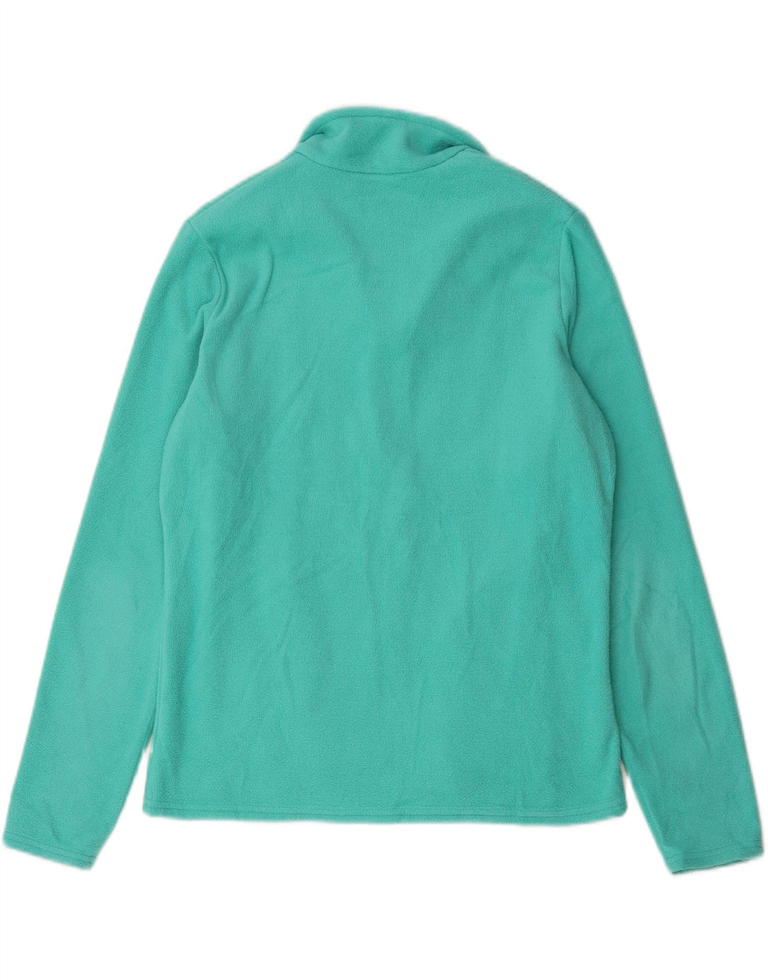 Marks & Spencer Damen Fleecejacke UK 14 Large Grün Polyester