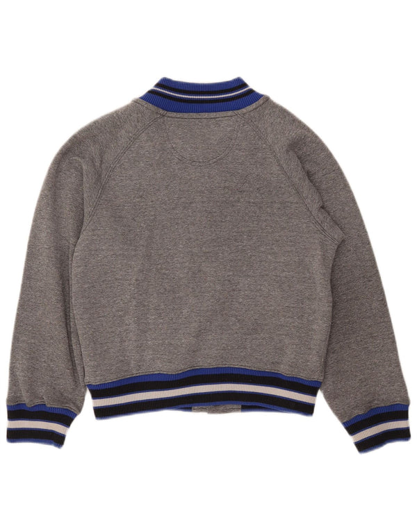 CONVERSE All Star Graphic Varsity Jacke für Jungen, 10–11 Jahre, graue Baumwolle