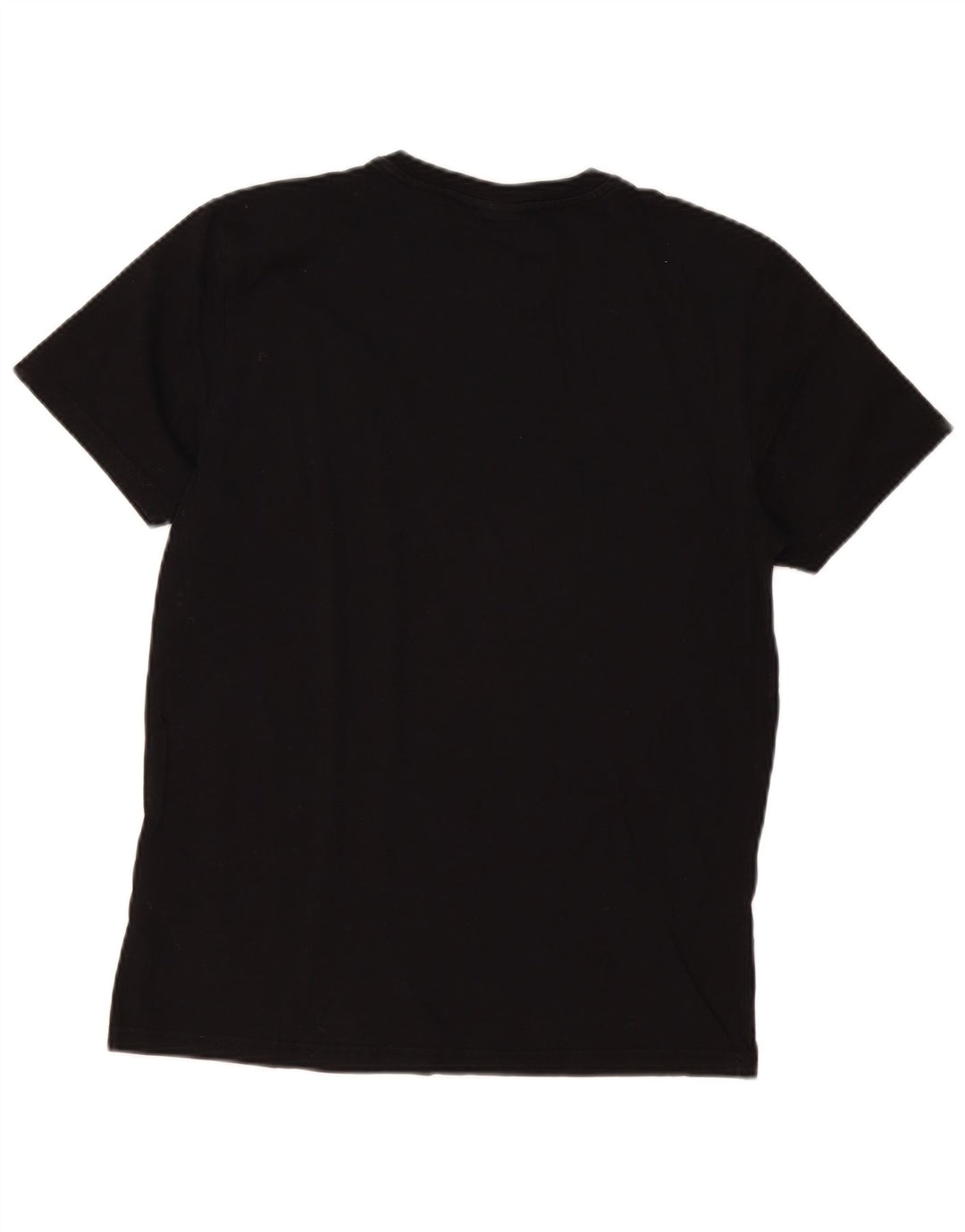 Napapijri Herren T-Shirt Top Medium Schwarz Baumwolle