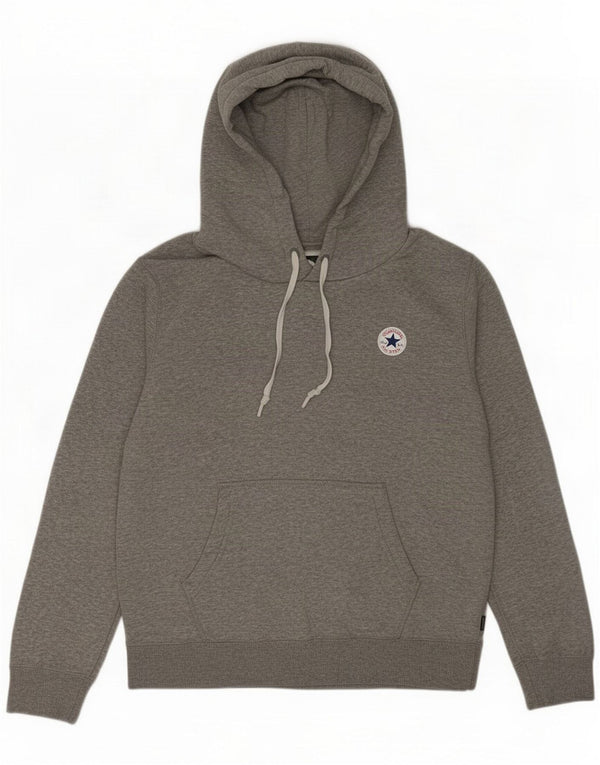 Converse Damen Chuck Taylor Hoodie Pullover UK 20 2XL Grau gefleckte Baumwolle