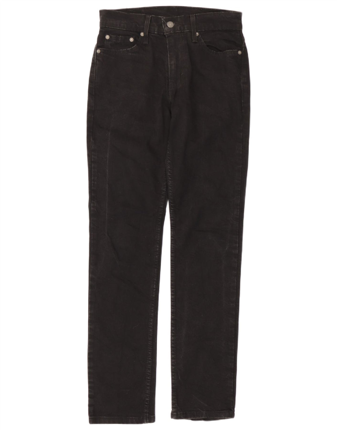 Levi's Herren Slim Jeans W29 L32 Schwarze Baumwolle