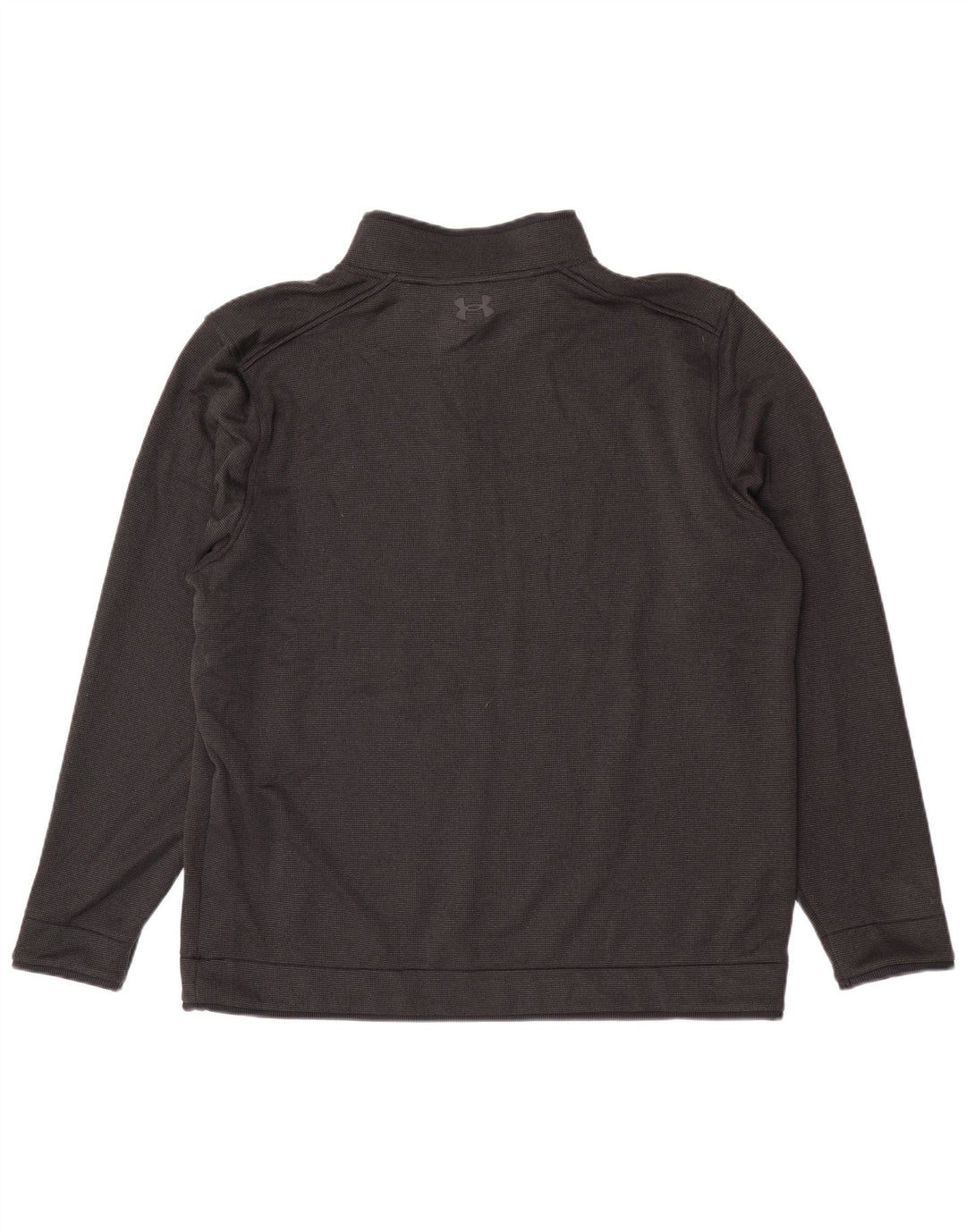 Under Armour Herren-Sweatshirt mit Reißverschluss, 2XL, schwarzes Polyester